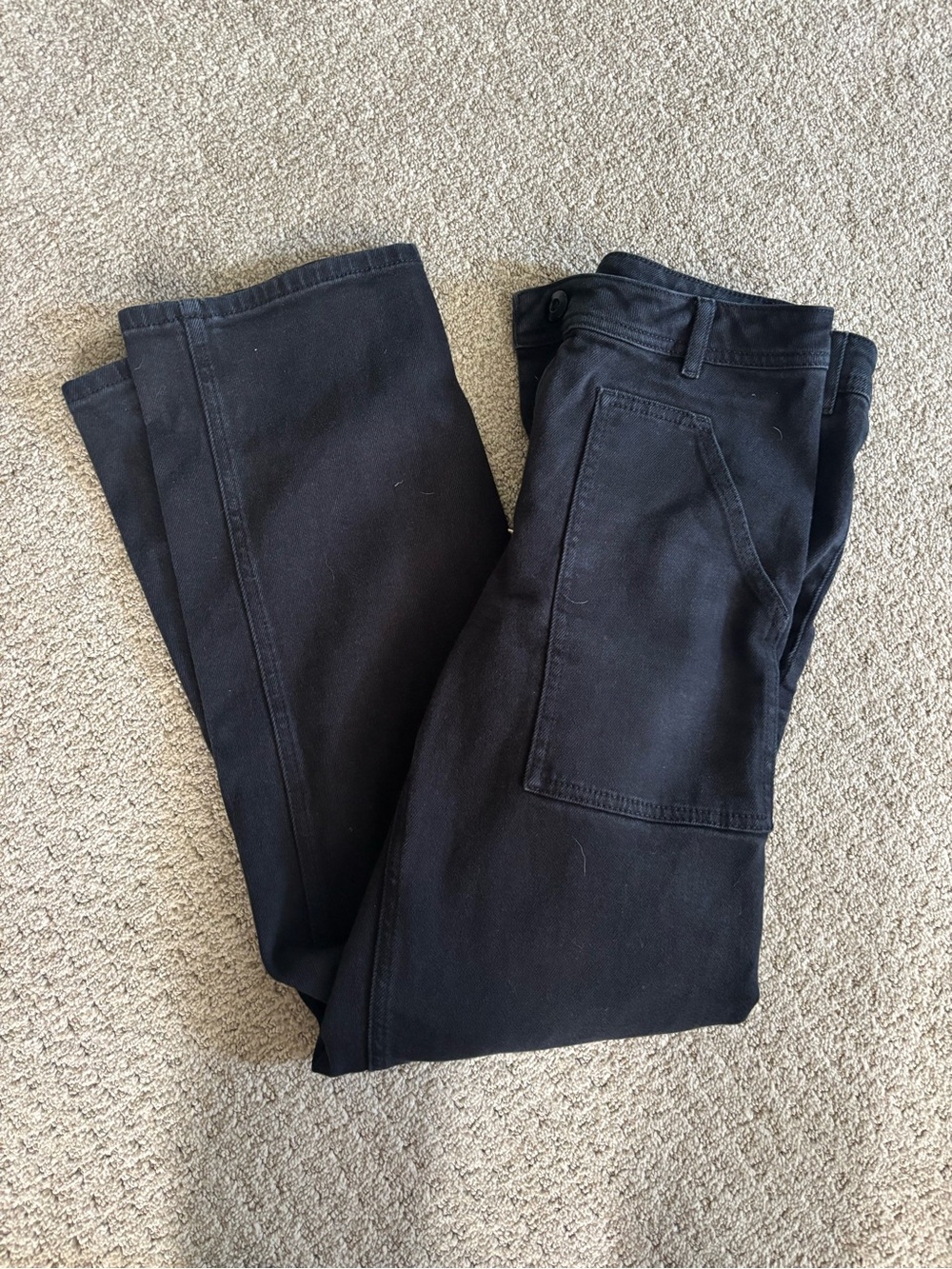 Wilfred Black Straight Leg Jeans